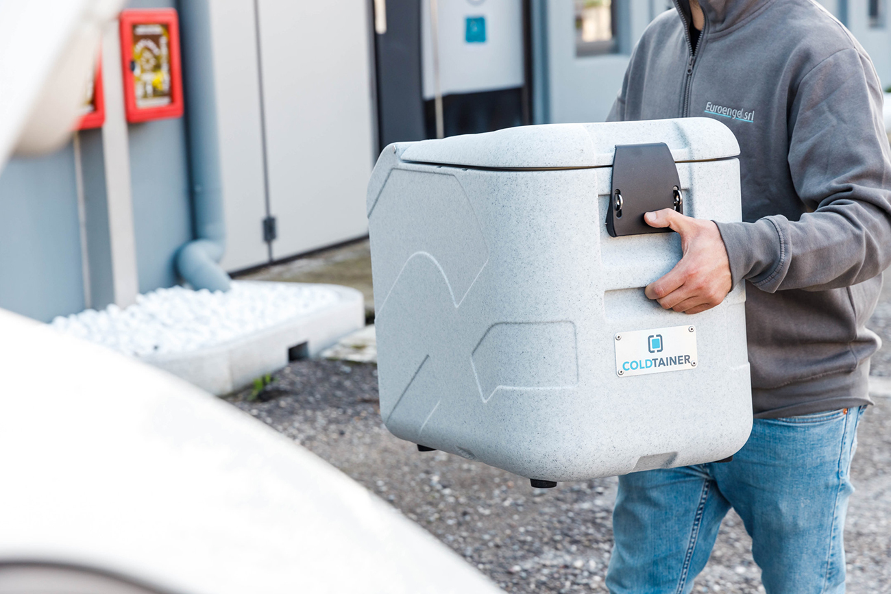 Focus frigoriferi portatili. Coldtainer per il trasporto di campionature o piccole quantità di prodotto